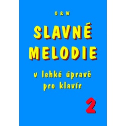 3598. Slavne melodie v lehké úpravě pro klavír 2 + CD