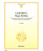0110. C.D.Ludwig : Happy Birthday Variations for Solo Piano (Schott)