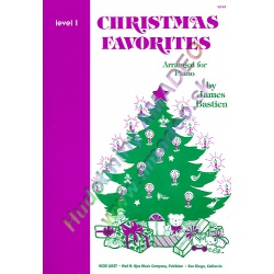 3523. J.Bastien : Christmas Favorites for Piano Level 1 (Kjos)