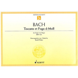 0812. J.S.Bach : Toccata et fuga d-moll (Schott)