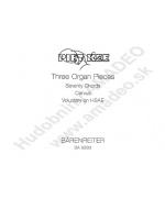 0801. P.Kee : Three Organ Pieces (Bärenreiter)