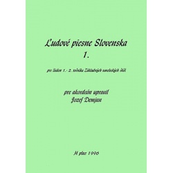 0356. J.Demjan : Ľudové piesne Slovenska I.