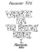 0308. A.Kříž : Variácie na tri ľudové piesne
