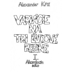 0308. A.Kříž : Variácie na tri ľudové piesne