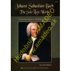 3033. J.S.Bach : The Solo Lute Works - Edited for Guitar (Kjos)