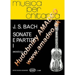 3027. J.S.Bach : Sonate e Partite I per chitarra BWV 1001,1002,1003 (EMB)