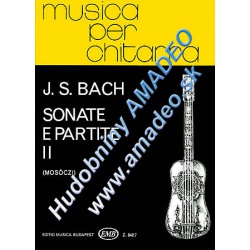 3028. J.S.Bach : Sonate e Partite II per chitarra BWV 1004,1005,1006 (EMB)