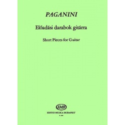 1077. N.Paganini : Short Pieces for Guitar  (EMB)