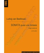 0544. L.van Beethoven : Sonata quasi una fantasia Adagio sostenuto pre 2 gitary (Hudobný fond)