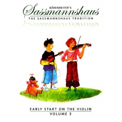 0419. K.Sassmannshaus - Early Start on the Violin Vol.3 (Bärenreiter)