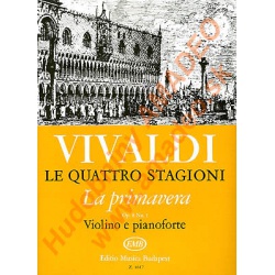 4474. A.Vivaldi : Le Quattro Stagioni - La primavera op.8, No.1 (Violino, piano) (EMB)