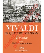 4475. A.Vivaldi : Le Quattro Stagioni - L'estate op.8, No.2 (Violino, piano) (EMB)