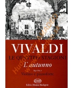 4454. A.Vivaldi : Le Quatro Stagnioni , L'autunno op.8, No.3 (Violino, piano) (EMB)