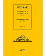 1383. A.Dvořák : Humoreska Nr.3+4 op.101 - flauto (clarinetto, violine) e piano
