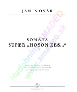 0405. J.Novák : Sonata Super „Hoson Zes...” pro housle nebo flétnu a klavír (Bärenreiter)