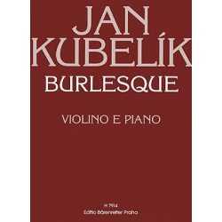 0960. J.Kubelík : Burlesque, violino e piano