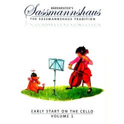 0444. K.Sassmannshaus : Early Start on the Cello Vol.1 (Bärenreiter)