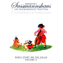 0445. K.Sassmannshaus : Early Start on the Cello Vol.2 (Bärenreiter)