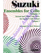 4521. Sh.Suzuki : Ensembles for Cello Vol.3, Second & Third Cello Parts (Alfed)