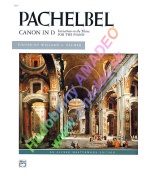 0127. J.Pachelbel/Palmer : Canon in I, Variations on the Therme for the Piano (Alfred)