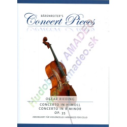 0459. O.Rieding : Concerto in B Minor Op.35 arr. for Cello (Bärenreiter)