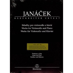 0410. L.Janáček : Works for Violoncello and Piano (Bärenreiter) - Scores and Part