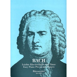 2176. J.S.Bach : Easy Piano Pieces and Dances (Bärenreiter)