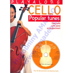 4557. Playlong Cello Popular Tunes - Easy Cello with Piano Accompaniment + CD (Bosworth)