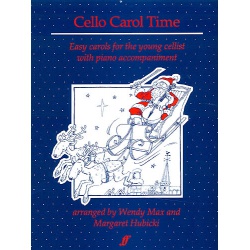 0914. Cello Carol Time : Easy Carols for the Young Cellist whith Piano Accompainment