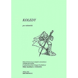 2476. Koledy pre violončelá (2,3,4,5 violončelá) úprava M.Procházková