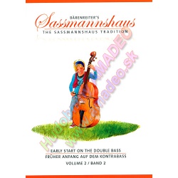 2450. H.Sassmannshaus : Early Start on the Double Bass Vol.2 (Bärenreiter)