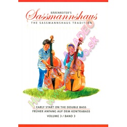 2451. H.Sassmannshaus : Early Start on the Double Bass Vol.3 (Bärenreiter)