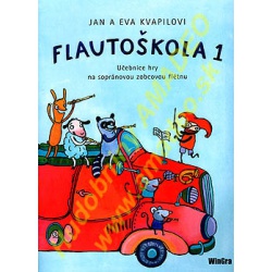 4331. J. a E. Kvapilovi : Flautoškola 1 na sopránovou zobcovou flétnu