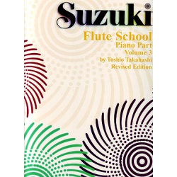 5274. Sh.Suzuki : Flute School Vol.3, Flute, Piano Part (Alfred)