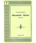 2305. R.Ritter : 12 etud pre flautu op.80