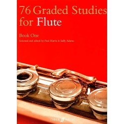 5244. P.Harris : 76 Graded Studies for Flute, Book One (Faber)