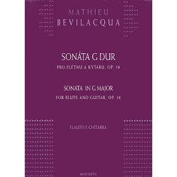 2332. M Bevilacqua : Sonáta in G major for Flute and Guitar, op 38