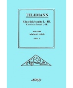 5255. G.Ph.Telemann : Kánonické sonáty I-III - due flauti (clarinetti, violini)