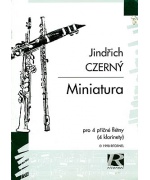 2706. J.Czerný : Miniatura pro 4 příčné flétny (4 klarinety)