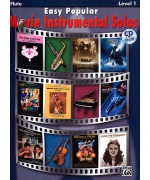 4910. Easy Popular Movie Instrumental Solos for Flute Level 1 + online prístup