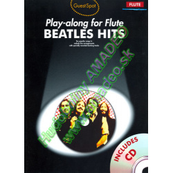 5398. Beatles : Guest Spot, Play-along for Flute Beatles Hits + CD (Wise)