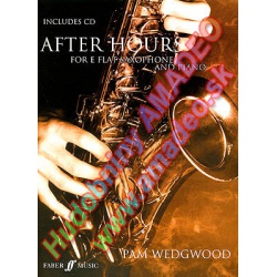 2074. P. Wedgwood : After Hours for E flat Saxophone and Piano + CD