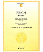 5298. Z.Fibich : Poém Op.39 - Saxophon in Es und Klavier (Schott)