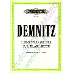 0741. F.Demnitz : Elementary Clarinet Tutor (Peters)
