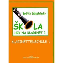 0701. B.Zákostelecký : Škola hry na klarinet díl 1