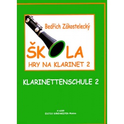 1308. B.Zákostelecký : Škola hry na klarinet díl 2