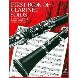 4902. J.Davies : First Book of Clarinet Solos - Bb Clarinet & Piano