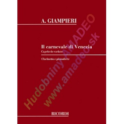 0779. A.Giampieri : Carnevale di Venezia for Clarinet & Piano