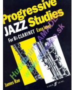 5367. J.Rae : Progressive Jazz Studies for Bb Clarinet - Easy Level (Faber)