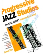 5368. J.Rae : Progressive Jazz Studies for Bb Clarinet - Intermediate Level (Faber)